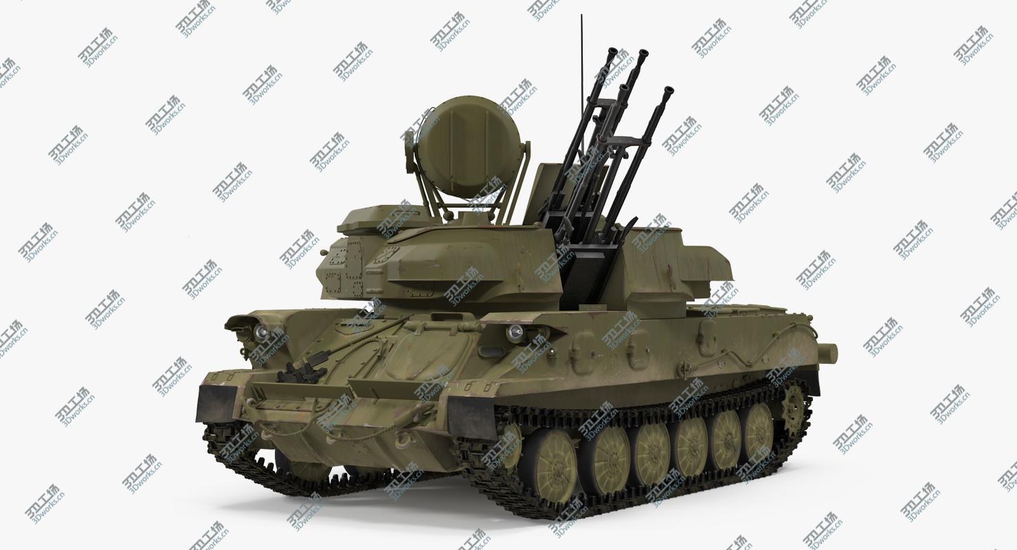 images/goods_img/2021040161/Anti Aircraft Tank ZSU 23 Shilka Rigged/2.jpg
